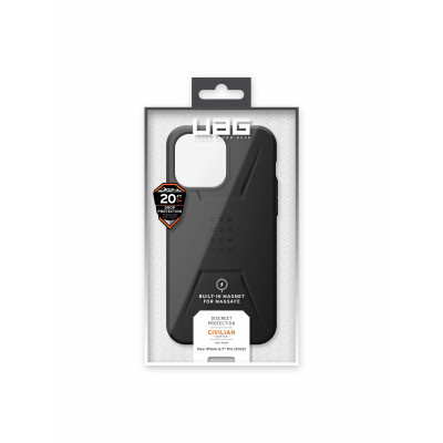 UAG Чохол для Apple iPhone 14 Pro Max Civilian Magsafe, Black
