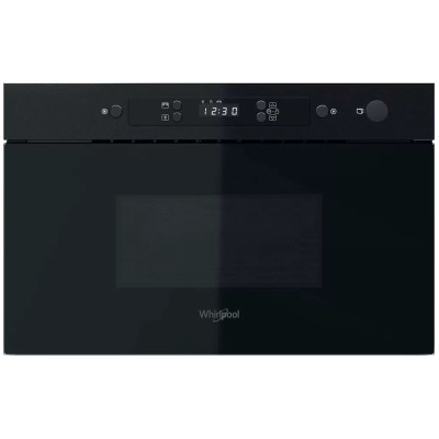 Whirlpool Мікрохвильова піч вбудовувана, 22л, електронне упр., 750Вт, дисплей, чорний