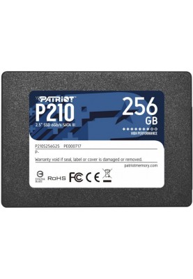 Patriot Накопичувач SSD 2.5" 256GB SATA P210
