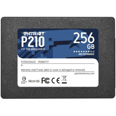 Patriot Накопичувач SSD 2.5" 256GB SATA P210