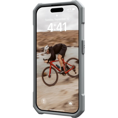 UAG Чохол для Apple iPhone 15 Pro Max Essential Armor Magsafe, Silver