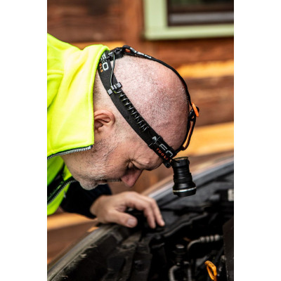 Neo Tools Ліхтар налобний на батарейках, AAAх3, 400лм, 5Вт, 3 функції освітлення, зум Neo Tools Ліхтар налобний на батарейках, AAAх3, 400лм, 5Вт, 3 функції освітлення, зум