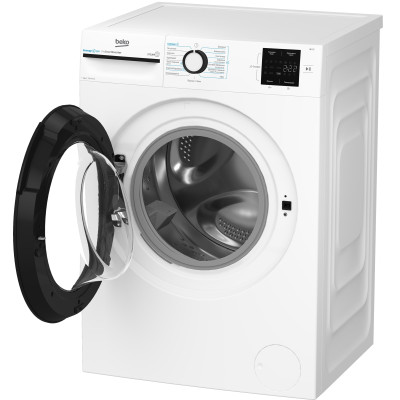 Beko Пральна машина фронтальна, 9кг, 1200, A+++, 55см, дисплей, інвертор, пара, білий