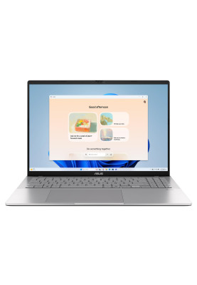ASUS Ноутбук Vivobook S16 S3607CA-RP008 16" WUXGA IPS, Intel Ultra 7 255H, 16GB, F1TB, UMA, NoOS, Сріблястий