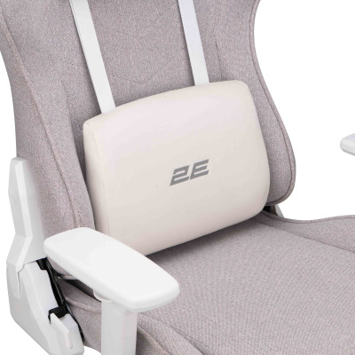 2E Gaming Крісло BUSHIDO II WE, тканина, 3D-Armrests, бежевий світлий