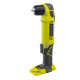 Ryobi Шуруповерт-дриль ONE+ RAD1801M 18В, кутовий, 15Нм, патрон 10мм (без АКБ і ЗП)