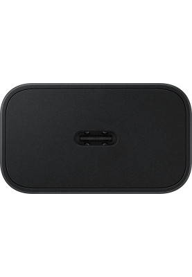 Samsung Зарядний пристрій мережевий 25Вт USB-С, кабель USB-C > USB-C, 1м, чорний