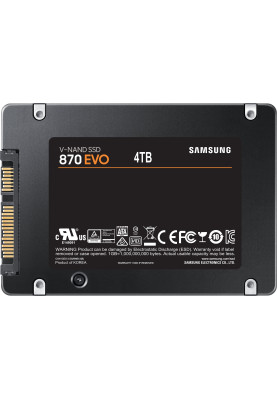 Samsung Накопичувач SSD 2.5" 4TB SATA 870EVO