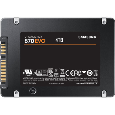 Samsung Накопичувач SSD 2.5` 4TB SATA 870EVO