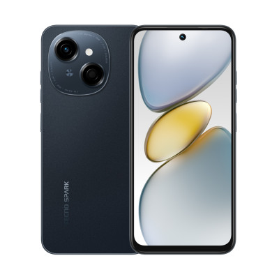 TECNO Смартфон Spark Go 1 (KL4) 6.67" 3/64ГБ, 2SIM, 5000мА • рік, Startrail Black