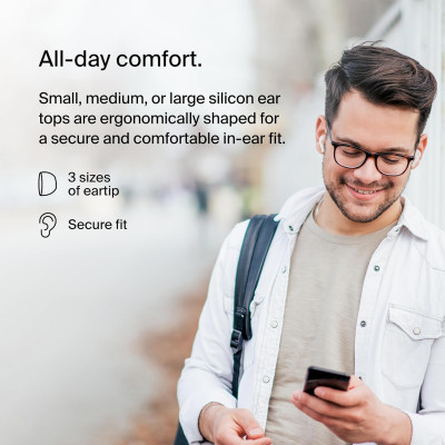 Belkin Навушники TWS Soundform Rhythm True Wireless, білий
