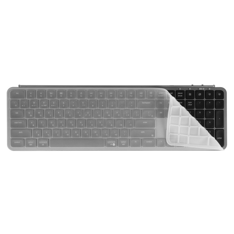 Keychron Клавіатура мембрана B6 Pro, USB/WL/BT, space gray