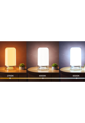 Govee Настільний світильник розумний H6022 Table Lamp 2, RGBICWW, WI-FI/Bluetooth, білий