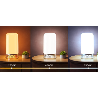 Govee Настільний світильник розумний H6022 Table Lamp 2, RGBICWW, WI-FI/Bluetooth, білий