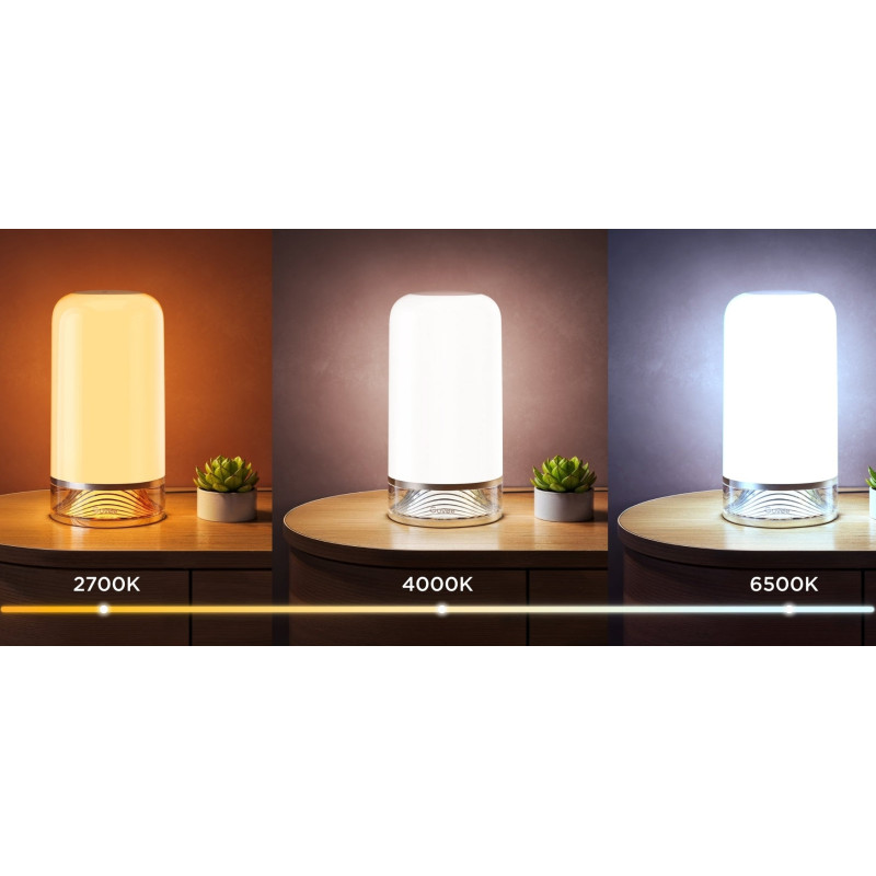 Govee Настільний світильник розумний H6022 Table Lamp 2, RGBICWW, WI-FI/Bluetooth, білий