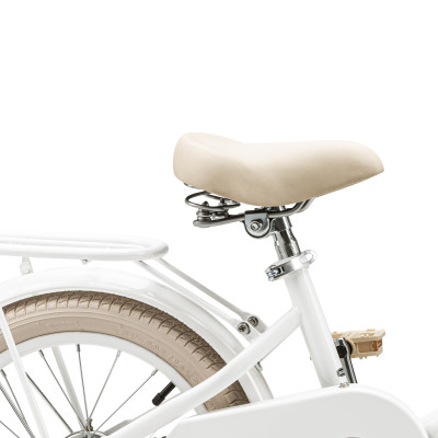 Miqilong Дитячий велосипед LS 16" білий