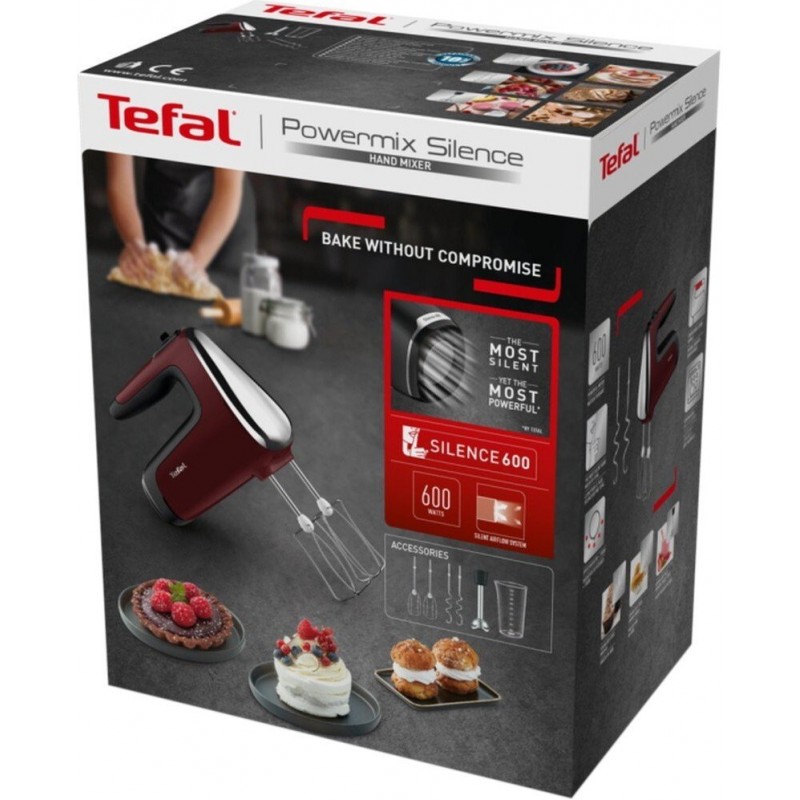 Tefal Міксер ручний POWERMIX SILENCE HT652538