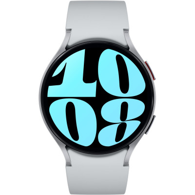 Samsung Смарт-годинник Galaxy Watch 6 44mm (R940) 1.47", сріблястий