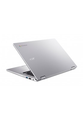 Acer Ноутбук Chromebook Spin CP314-1HN 14" FHD IPS, Intel C N4500, 8GB, F128GB, UMA, ChromeOS, сріблястий