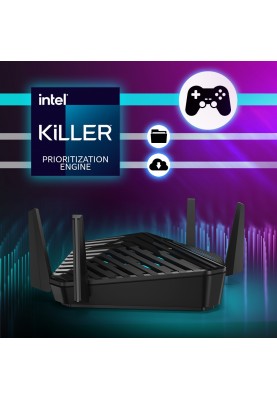 Acer Маршрутизатор Predator Connect W6d 4xGE LAN 1x2.5GE WAN 1xUSB3.0 MU-MIMO Wi-Fi 6 gaming