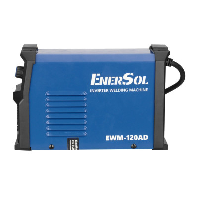 EnerSol Зварювальний апарат інверторний EWM-120AD 20-120А 5.1кВт 160-260В 2.8кг