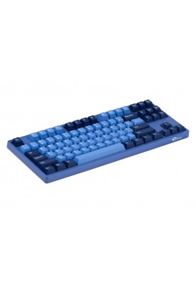 Akko Клавіатура механічна 3087 DS Ocean Star 87Key, CS Blue V2, USB-A, EN/UKR, No LED, Блакитний