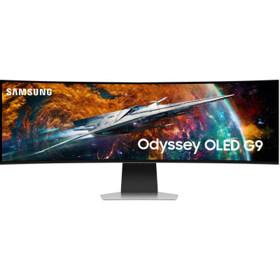 Samsung Монітор 48.7"Odyssey OLED G9 G95SC HDMI, DP, USB, MM, OLED, 5120x1440, 32:9, 240Hz, 0.3ms, CURVED