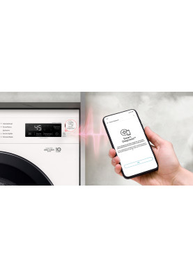 LG Пральна машина, фронтальна, 6 кг, A+++, білий
