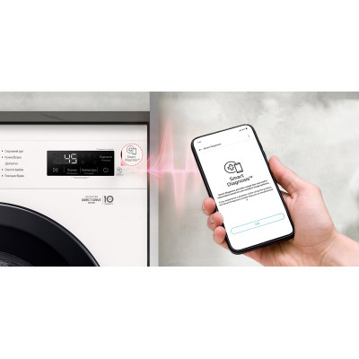 LG Пральна машина, фронтальна, 6 кг, A+++, білий