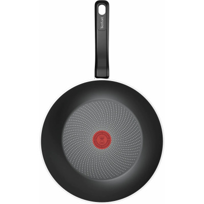 Tefal Сковорода ВОК So' Light, 28см, алюміній, бакеліт, чорний