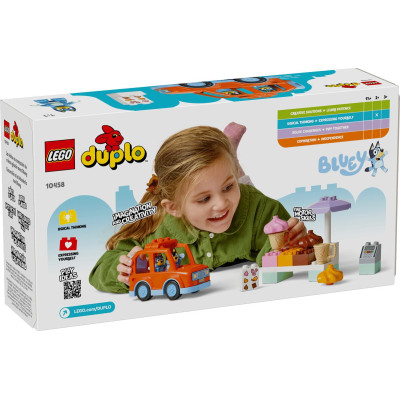 LEGO Конструктор LEGO DUPLO Bluey Подорож із морозивом із Блуї LEGO Конструктор LEGO DUPLO Bluey Подорож із морозивом із Блуї
