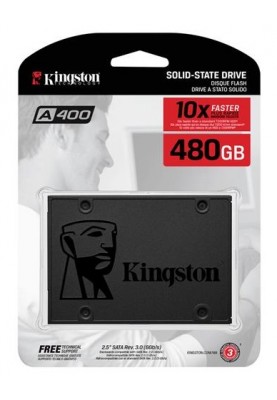 Kingston Накопичувач SSD 2.5" 480GB SATA A400