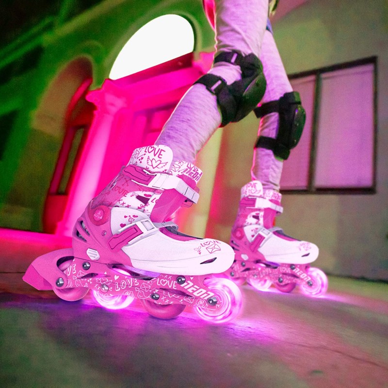 NEON Ролики COMBO SKATES Рожевий (Розмір 34-37)