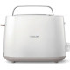 Philips Тостер Daily Collection, 830Вт, пластик, кришка від пилу, білий