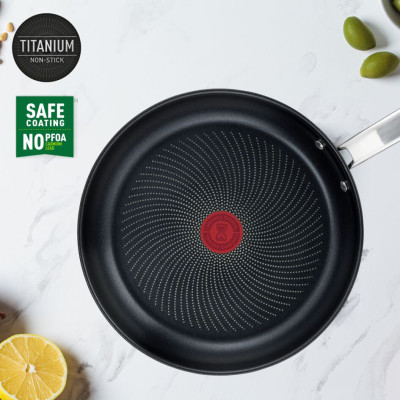 Tefal Сковорідка Intuition 28 cм, нержавіюча сталь