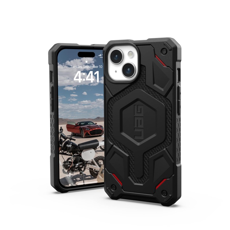 UAG Чохол UAG для Apple iPhone 15 Monarch Pro Magsafe, Kevlar Black