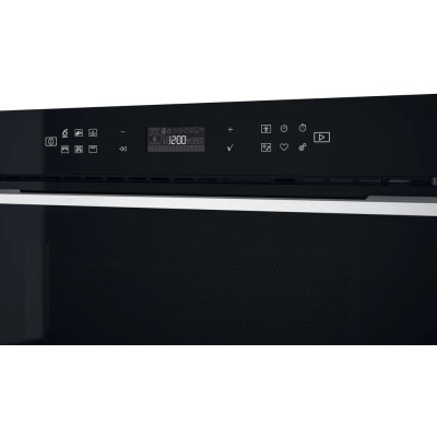 Whirlpool Мікрохвильова піч вбудовувана, 31л, електронне упр., 1000Вт, гриль, дисплей, чорний
