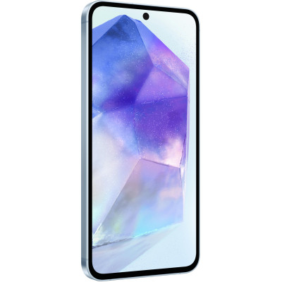 Samsung Смартфон Galaxy A55 5G (A556) 6.6" 8/256ГБ, 2SIM, 5000мА•год, блакитний крижаний