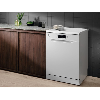 Electrolux Посудомийна машина Electrolux, 13компл., Е, 60см, дисплей, інвертор, білий