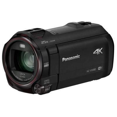 Panasonic Цифрова відеокамера 4K HC-VX980 Black
