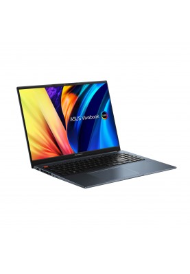 ASUS Ноутбук Vivobook Pro 16 K6602VV-MX081 16" 3.2K OLED, Intel i7-13700H, 16GB, F1TB, NVD4060-8, NoOS, Синій