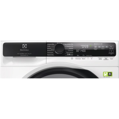 Electrolux Пральна машина фронтальна, 9кг, 1400, A+++, 60см, дисплей, пара, інвертор, universaldose, білий