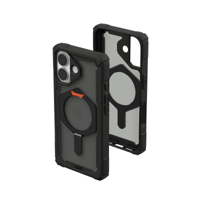 UAG Чохол для iPhone 17, Plasma XTE MagSafe, Black/Pop Orange