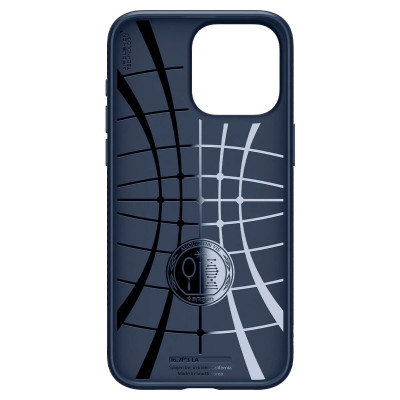 Spigen Чохол для Apple iPhone 15 Pro Liquid Air, Navy Blue