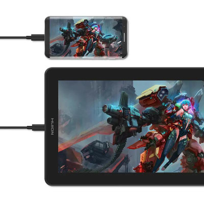 Huion Графічний монітор 13,3" Kamvas 13, USB-C, чорний Huion Графічний монітор 13,3" Kamvas 13, USB-C, чорний