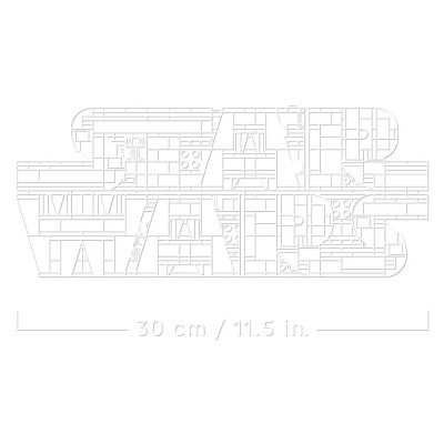 LEGO Конструктор LEGO Star Wars Логотип з кубиків «Зоряні війни»