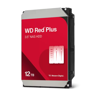 WD Жорсткий диск WD 12TB 3.5" 7200 512MB SATA Red Plus NAS