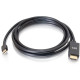 C2G Кабель перехідник C2G mini DP на HDMI 1.8 м