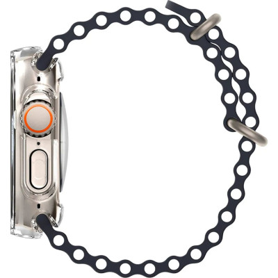Spigen Чохол-накладка для Apple Watch Ultra (49mm) Ultra Hybrid, Crystal Clear