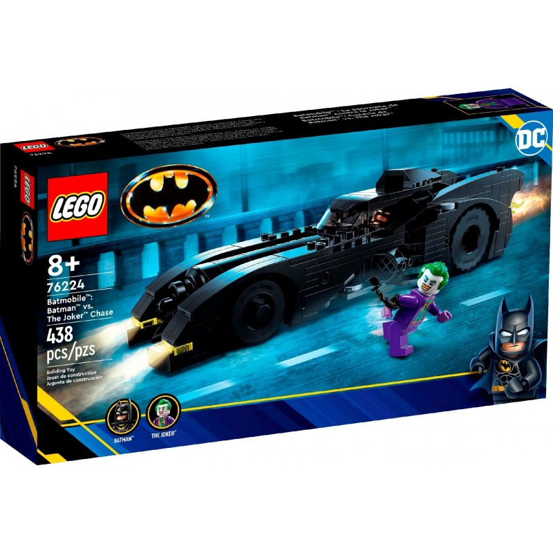 LEGO Конструктор DC Batman™ Бетмобіль: Переслідування. Бетмен проти Джокера